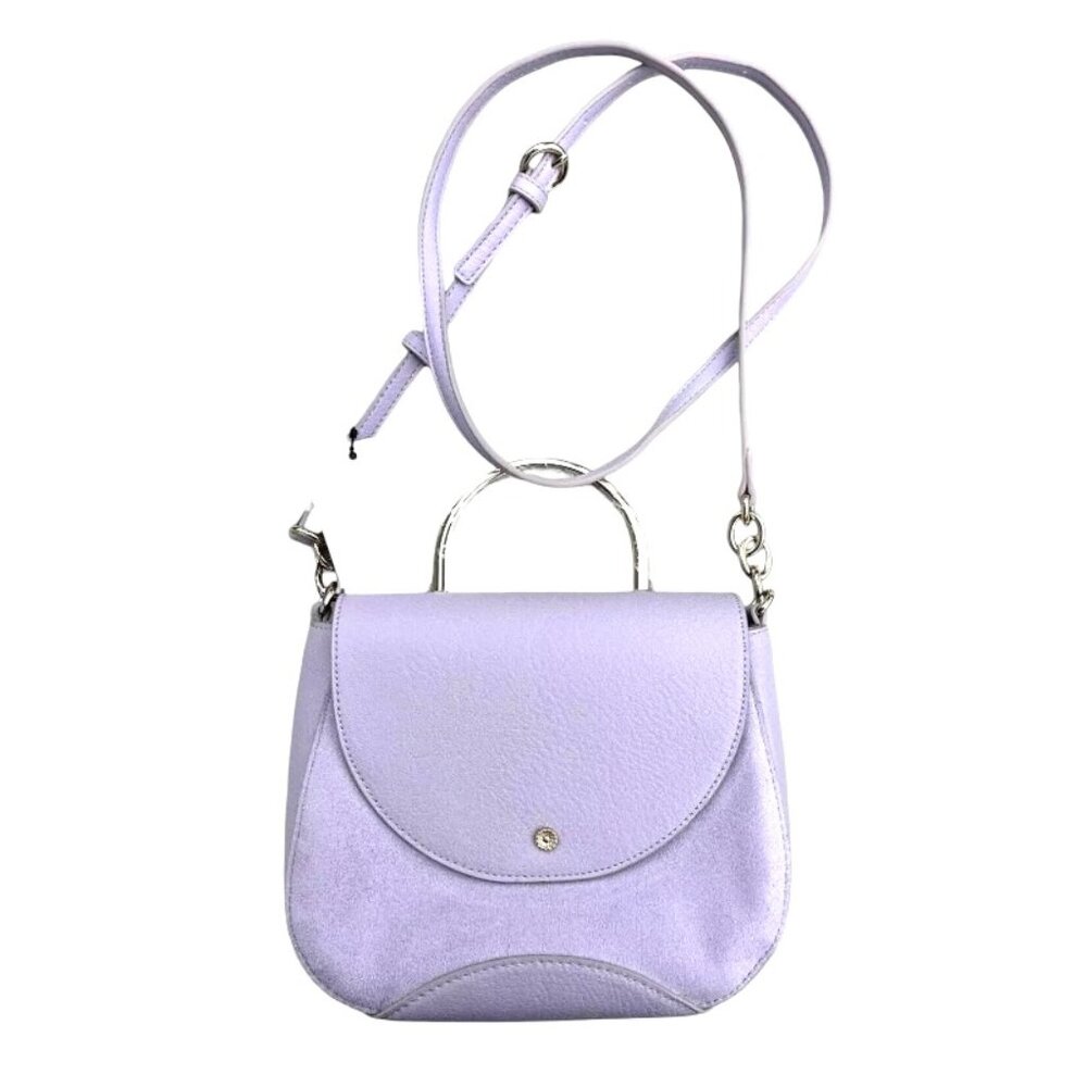 LAUREN CONRAD Lavender Vegan Leather Crossbody - NWOT